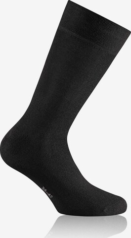 Rohner Socks Socken in Schwarz: predná strana