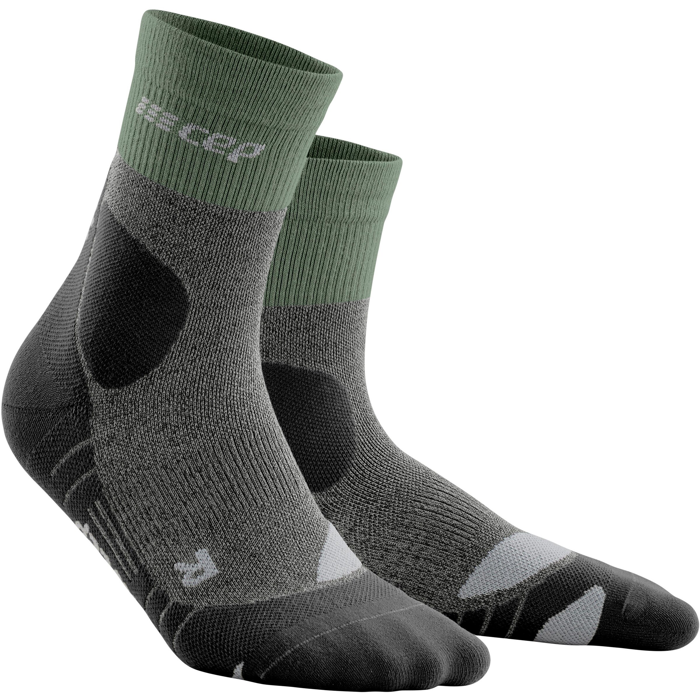 CEP Athletic Socks in Grey: front