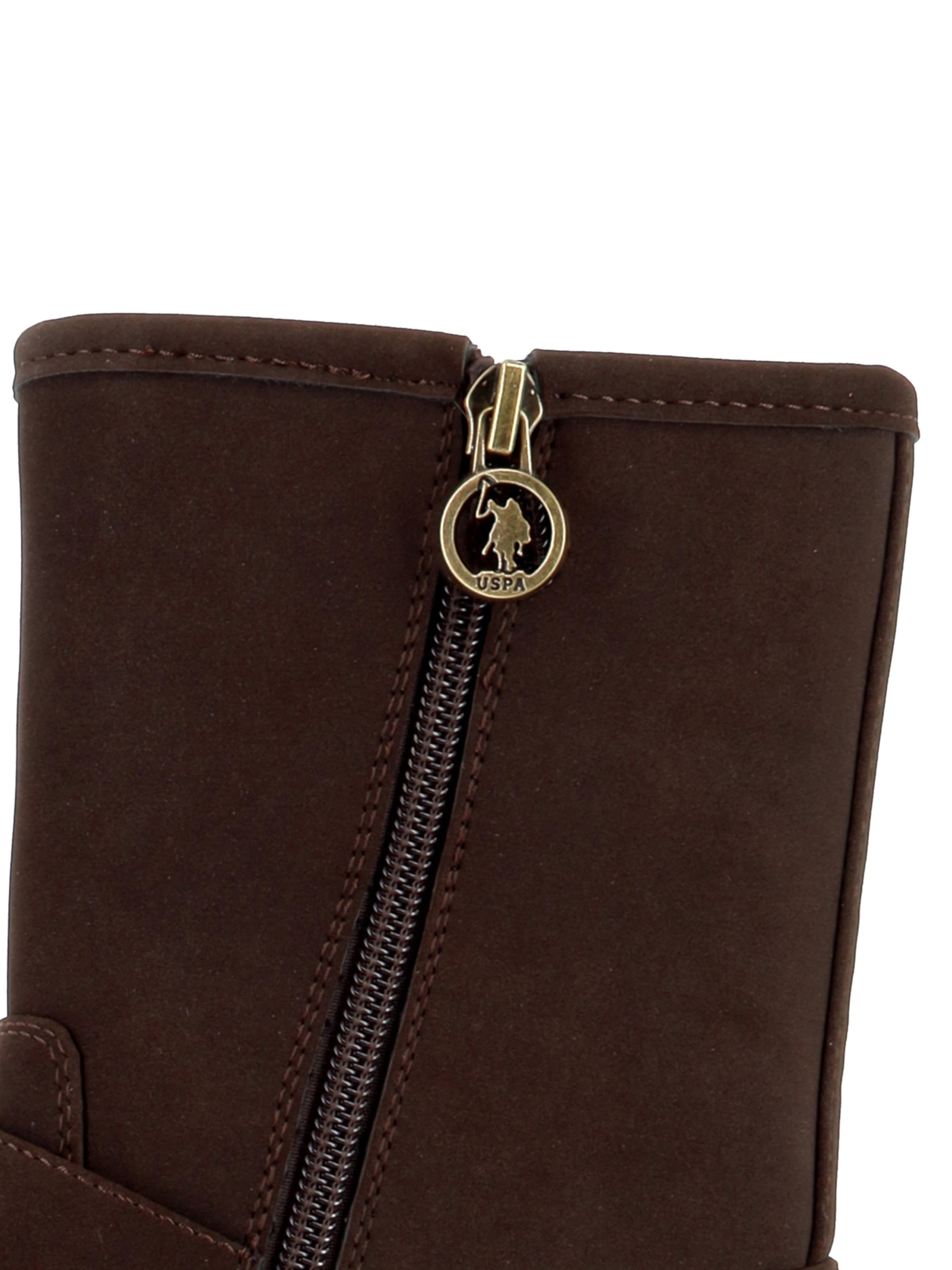 US POLO ASSN. Boots 'Maggie' in Brown: front