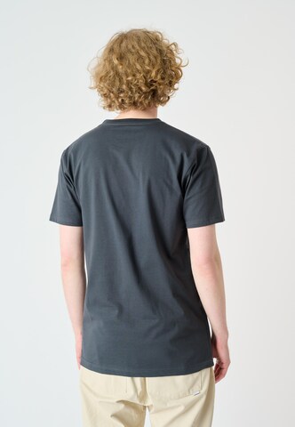 Cleptomanicx T-Shirt 'Embro Gull' in Grau