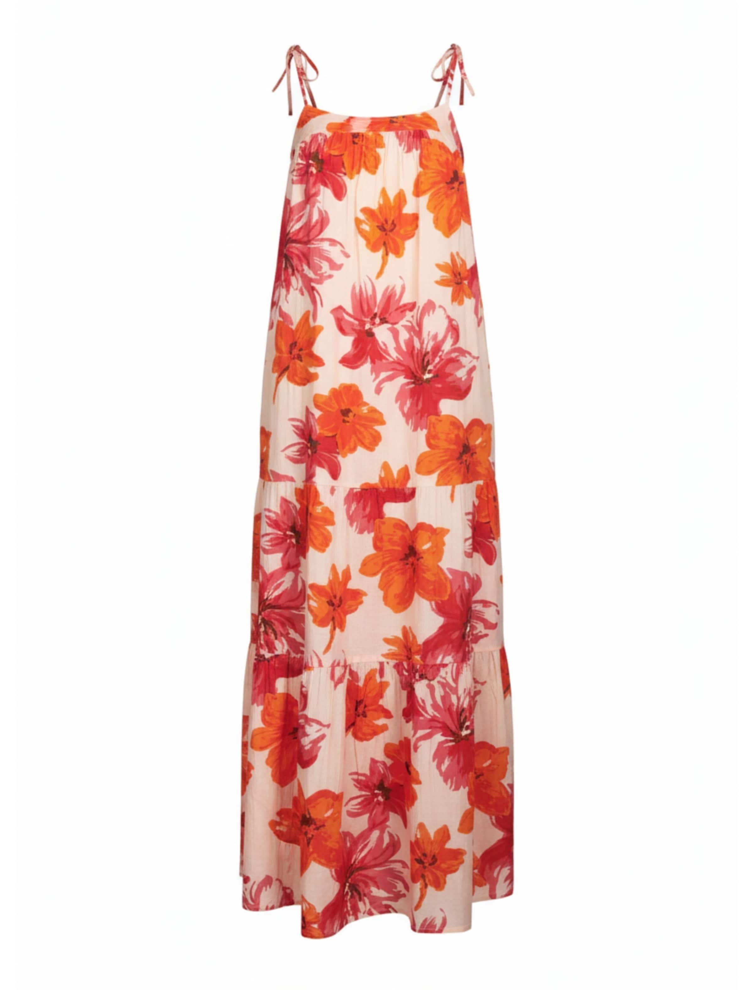 South Beach Dress in Orange / Pink / Red / White, Item view