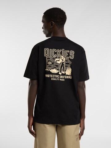 DICKIES - Camisa 'BRICKLANE' em preto
