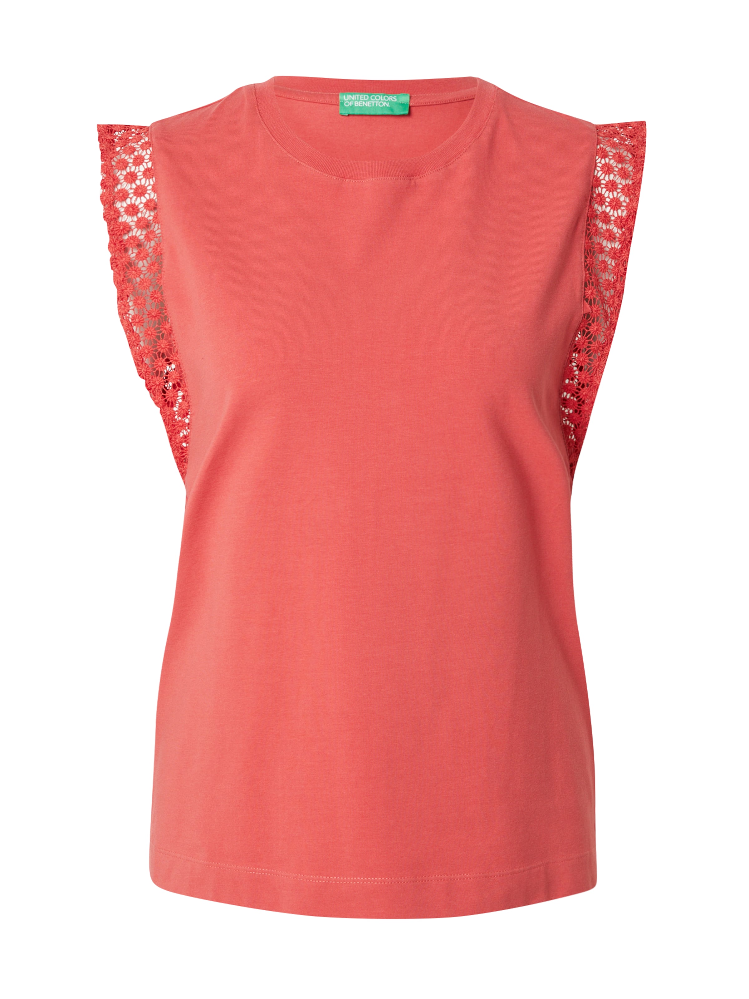 UNITED COLORS OF BENETTON Koszulka w kolorze czerwony: przód