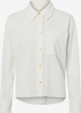 OPUS Blouse 'Frone' in White: front