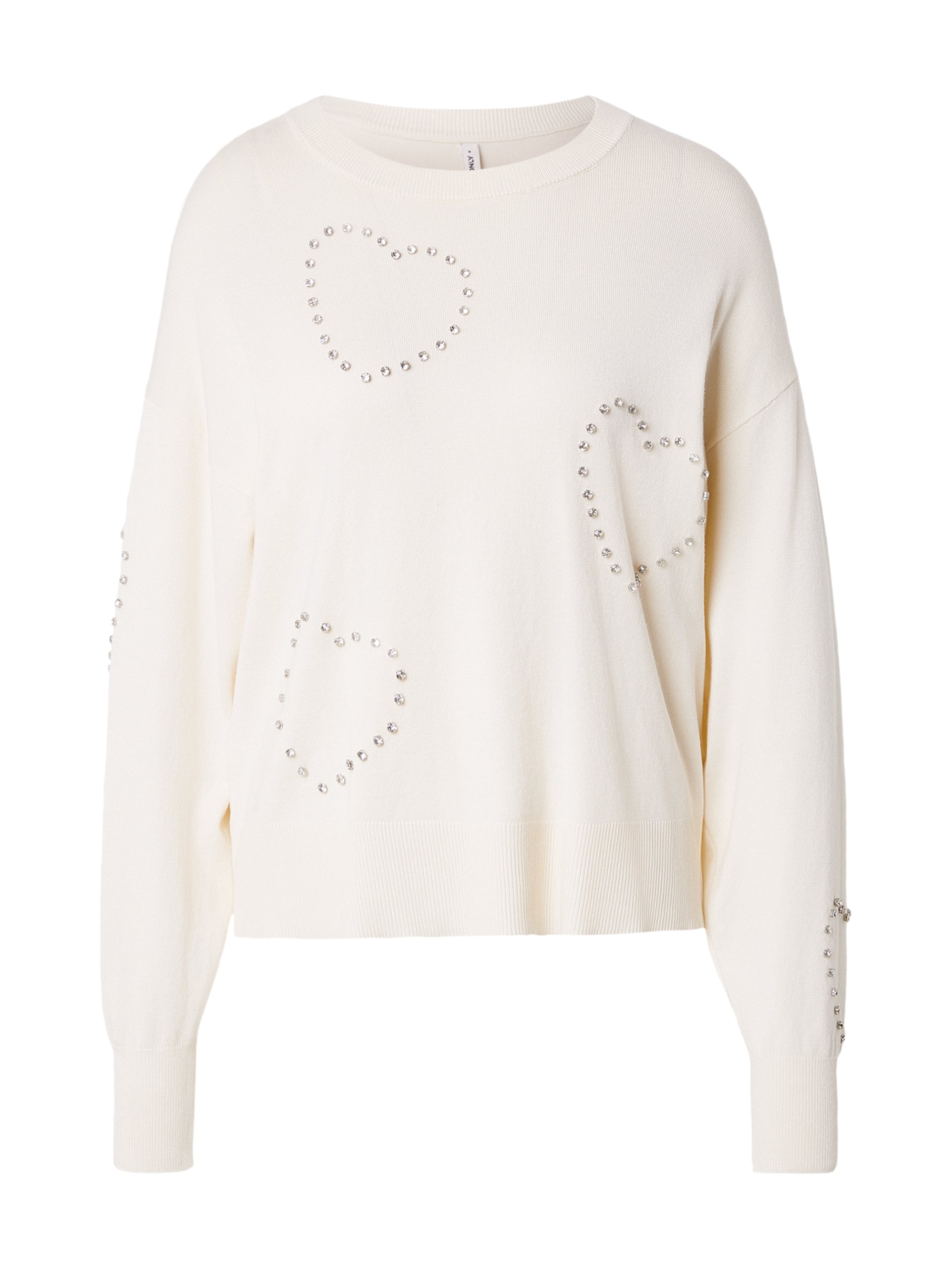 Pulover 'ONLBee' de la ONLY pe alb: față