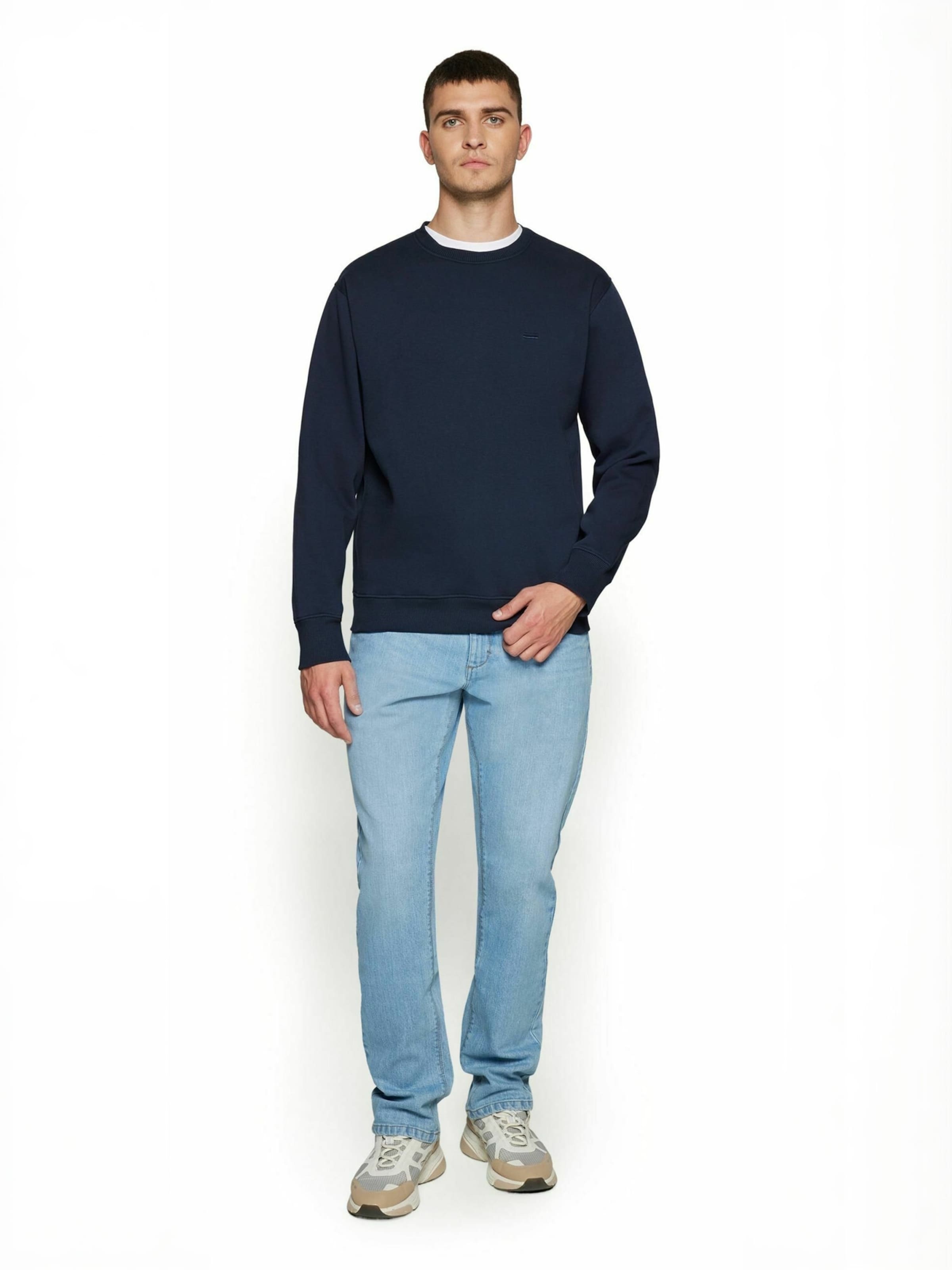 Signal Sweater ' MadsSi ' in Blue