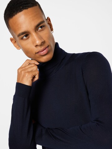 BOSS Black Pullover 'Musso' in Blau