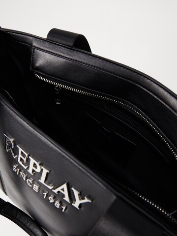 REPLAY Shopper in Schwarz