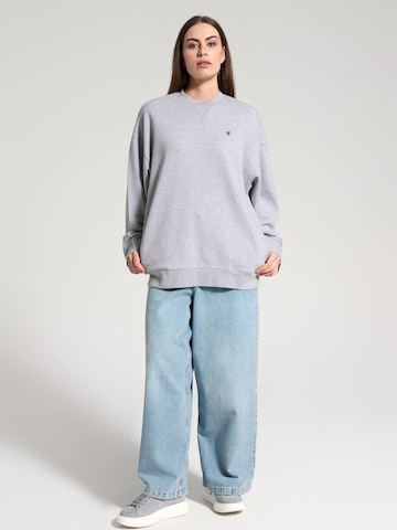 NOWIHT Sweatshirt 'Linnea' in Grey