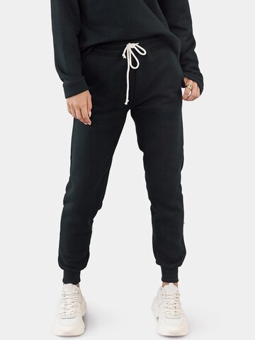 Regular Pantalon Ombre en noir