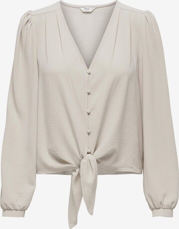 ONLY Blouse 'Mette' in Beige: front