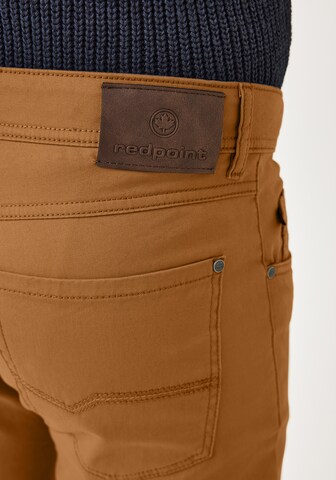 REDPOINT Regular Pants in Brown