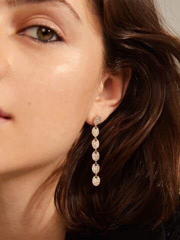 Pilgrim Earrings 'BEAT' in Gold