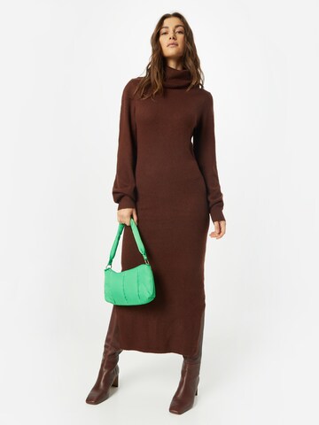 GLAMOROUS Knit dress in Brown