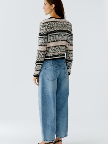 OUI Strickjacke in Beige