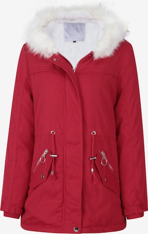 Youthup Winter Jacket in Red: front