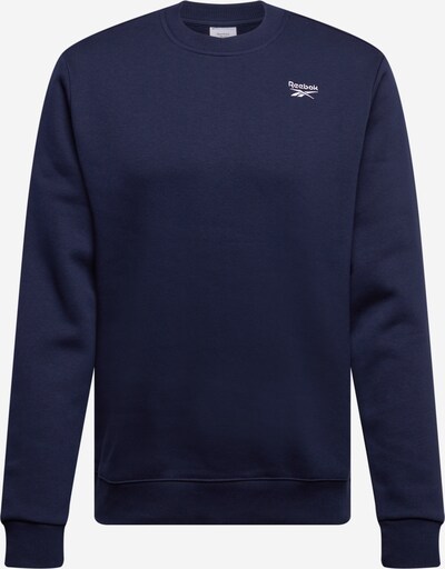 Reebok Sport Sportska sweater majica u mornarsko plava / bijela, Pregled proizvoda