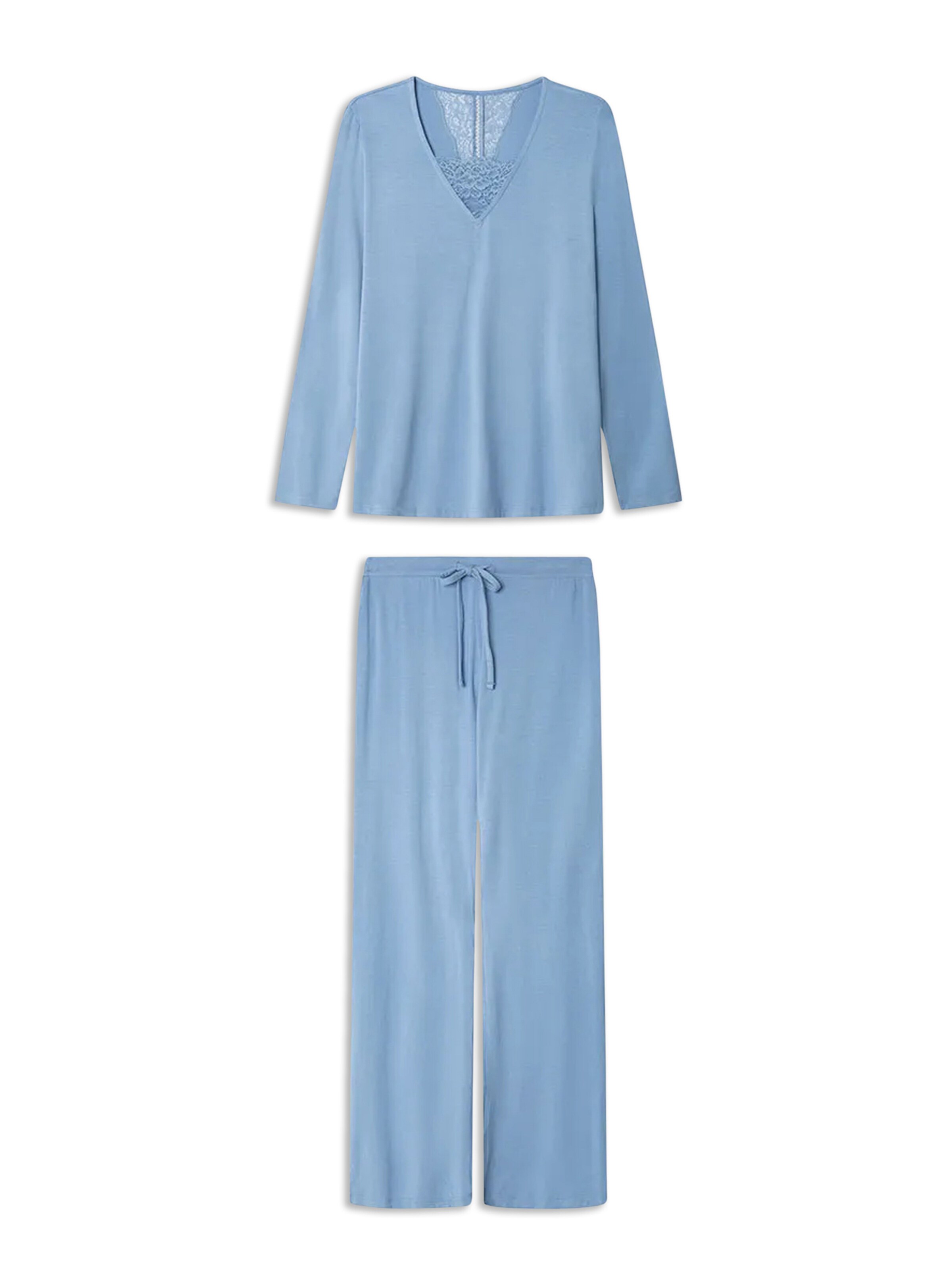 Gisela Pajama in Blue: front