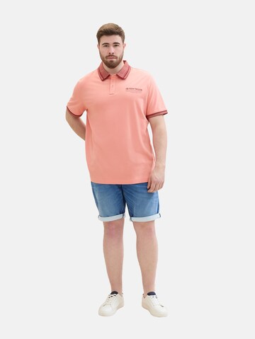 TOM TAILOR Men + Loosefit Shorts in Blau