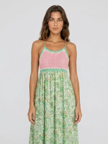 Miss June Sukienka 'Robe Longue Sorbet' w kolorze zielony