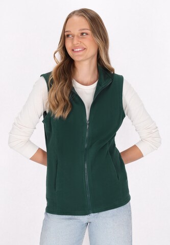 MYMO - Chaleco en verde: frente