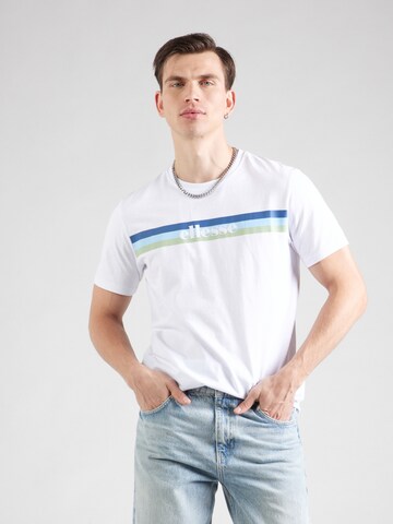 ELLESSE Shirt 'Giacomo' in Wit: voorkant