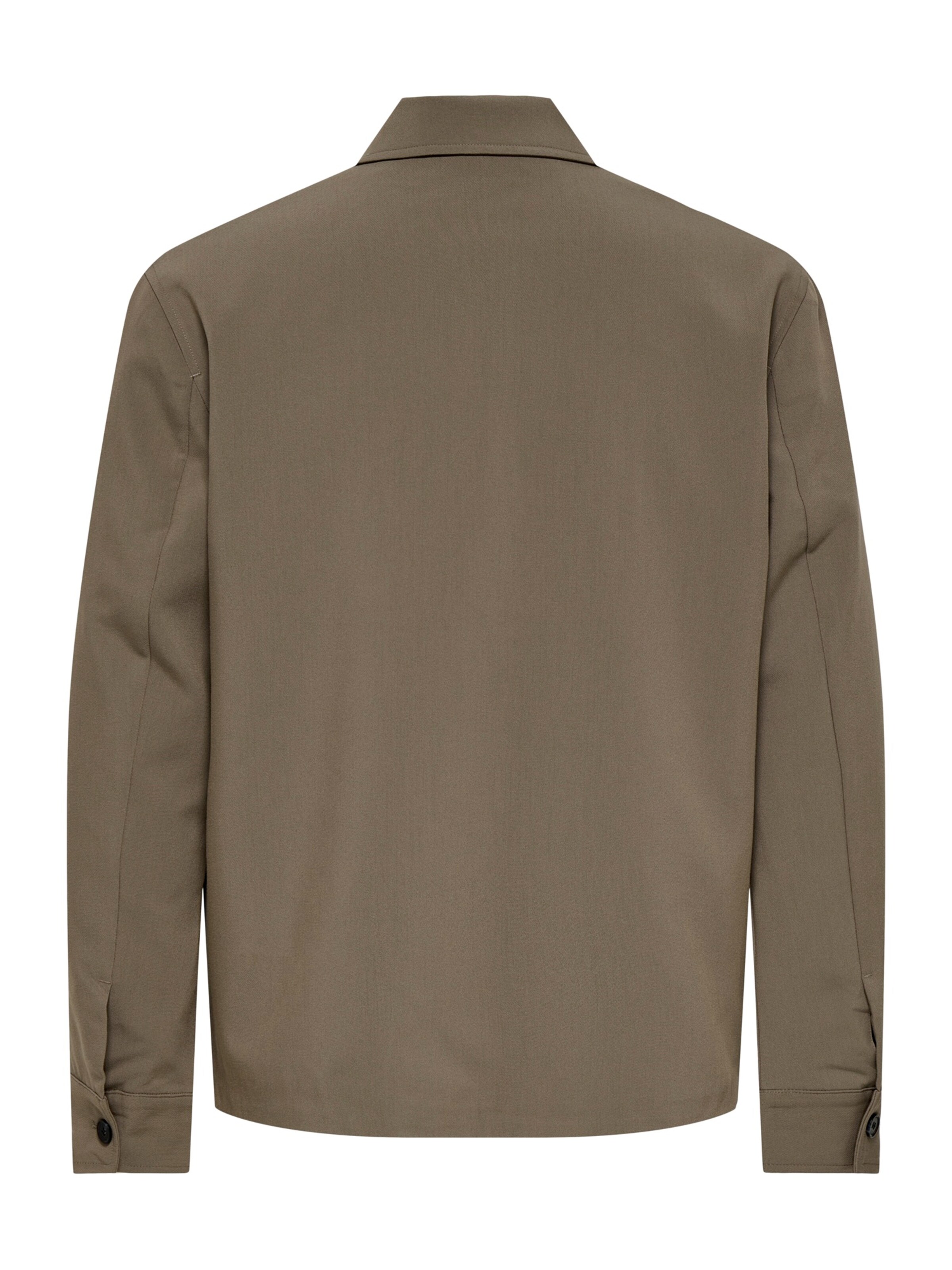 Only & Sons Between-Season Jacket 'ONSWILL' in Brown