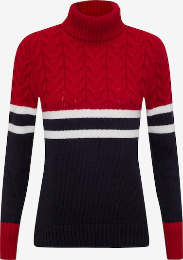 Williot Свитер в Темно-синий / Красный / Белый, Обзор товара