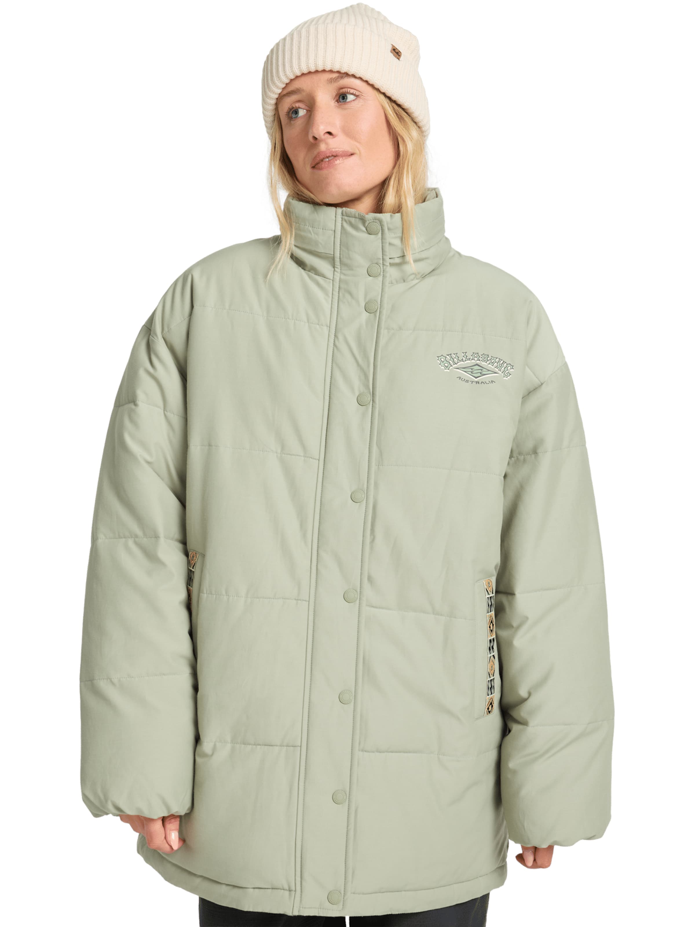 BILLABONG Winter Jacket 'Magic' in Green: front