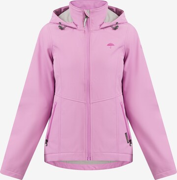 Schmuddelwedda Funktionsjacke in Pink: predná strana