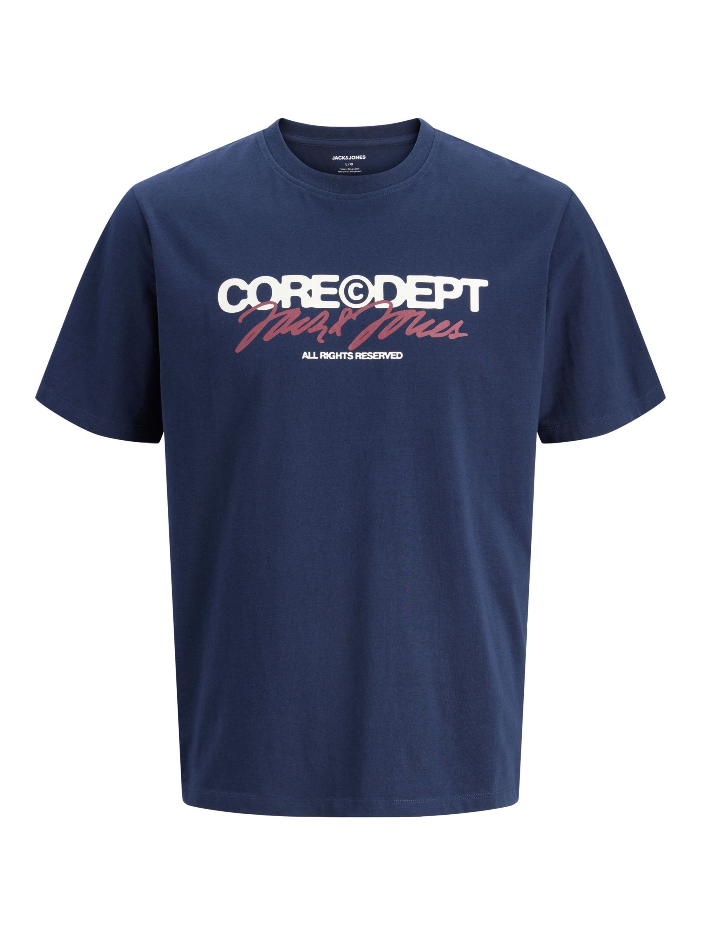 JACK & JONES Shirt in Blauw: voorkant