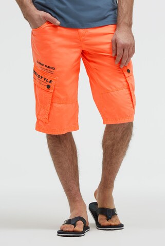 CAMP DAVID Regular Pants in Orange
