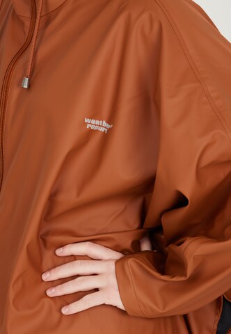 Weather Report Raincoat 'FLAME' in Brown