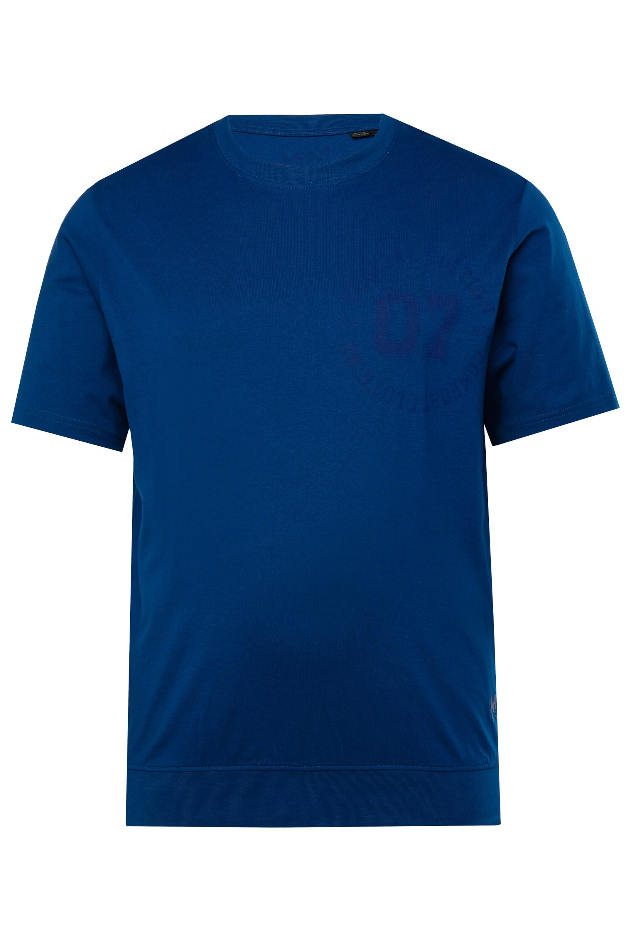 T-Shirt Men Plus en bleu : devant