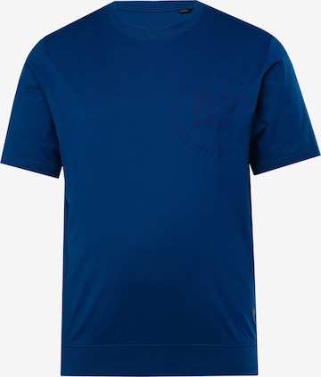 T-Shirt Men Plus en bleu : devant