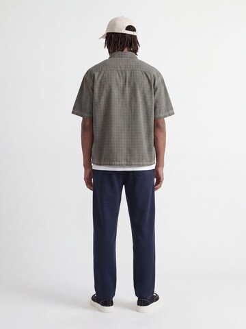 JACK & JONES Wide Leg Hose in Blau