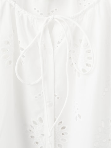 MANGO Blouse in White