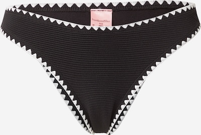 Bikinio kelnaitės 'Kenya' iš Hunkemöller, spalva – juoda / balta, Prekių apžvalga