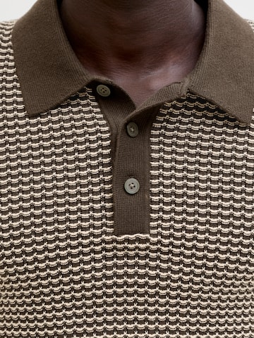 JACK & JONES Pullover 'JPRBLUKINGSLEY' in Braun