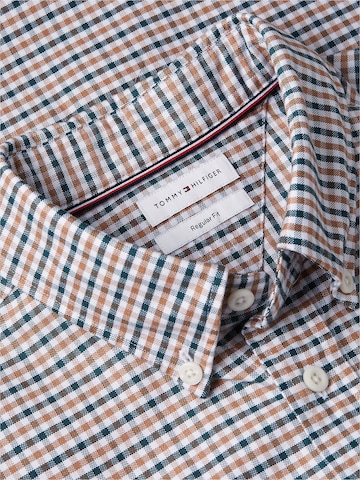 TOMMY HILFIGER - Regular Fit Camisa 'Heritage' em mistura de cores
