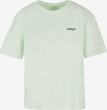T-shirt 'Babygal' Mister Tee en vert : devant