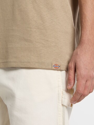 DICKIES T-shirt 'BRICKLANE' i beige