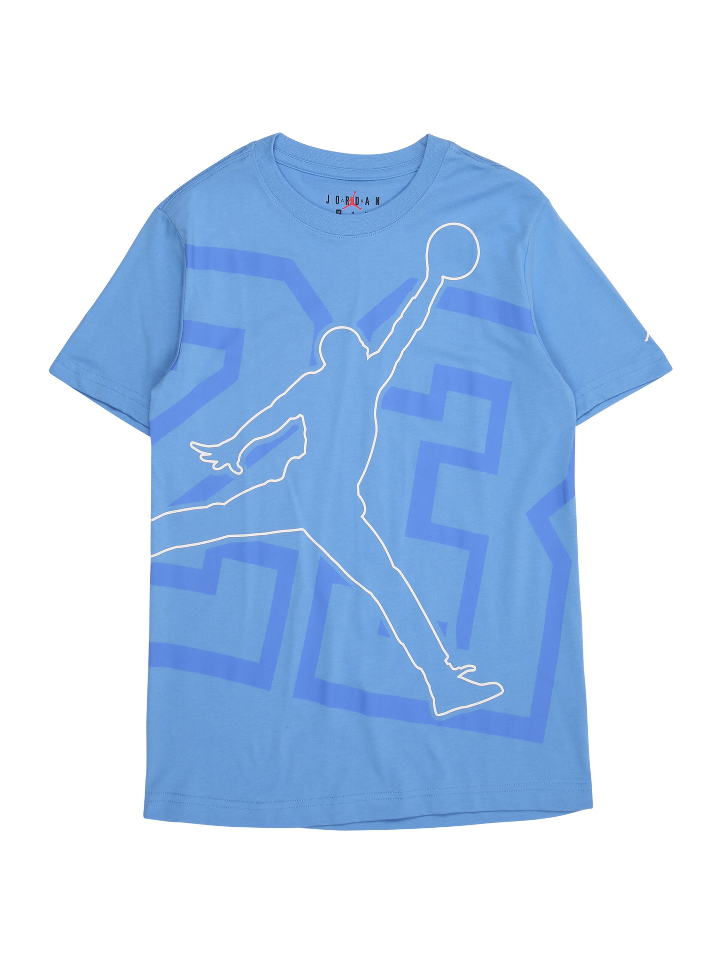 Jordan Μπλουζάκι σε μπλε: μπροστά