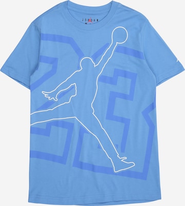 Tricou de la Jordan pe albastru: față