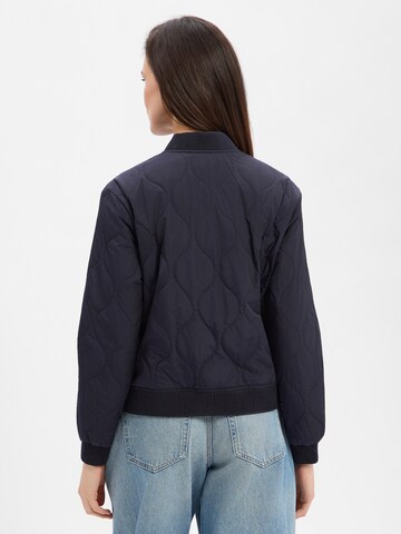 Veste mi-saison Marie Lund en bleu