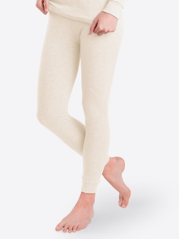 MT Regular Pants 'Thermo' in Beige: front