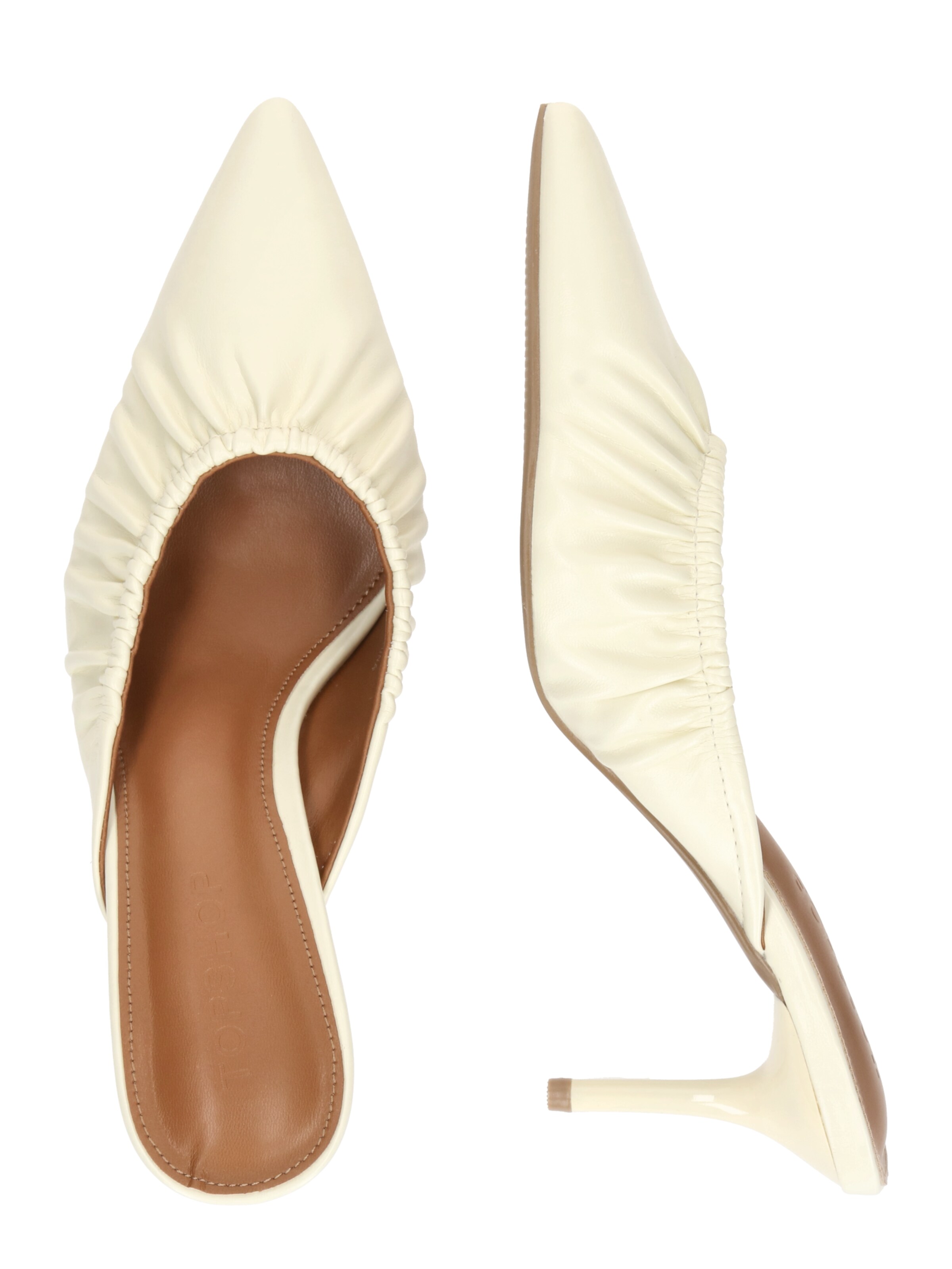 TOPSHOP Mule 'Dill' in Yellow