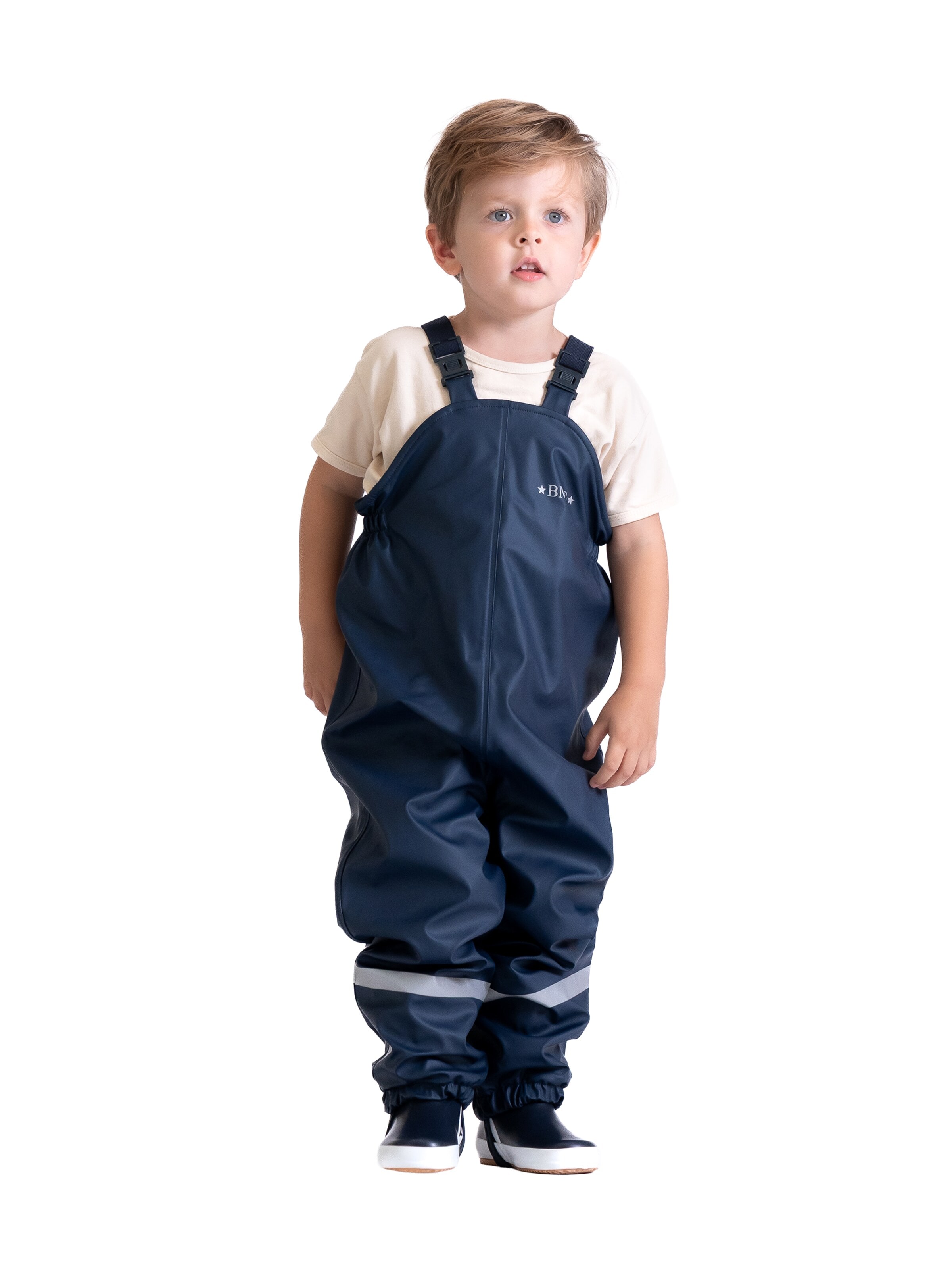 BMS Regular Athletic Pants 'SoftSkin Antarctic' in Blue: front