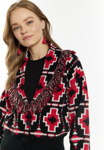 IZIA Knit cardigan in Red