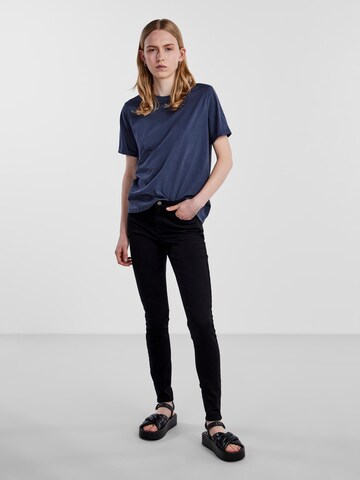 PIECES Skinny Jeans 'TALIA' in Zwart